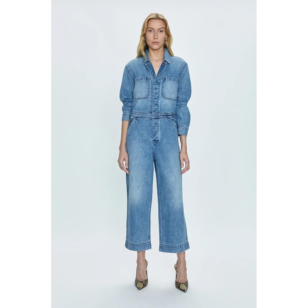 Pistola Leo‎ Relaxed Boiler Suit Brunswick Denim Jumpsuit Size S